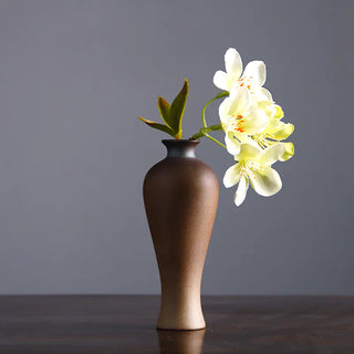Vintage Ceramic Zen Flower Vase for Home Decor