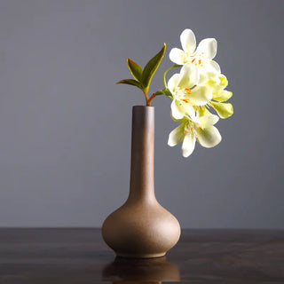 Vintage Ceramic Zen Flower Vase for Home Decor