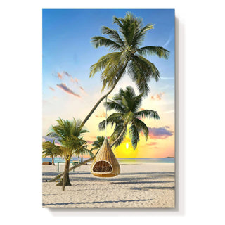 Beach Seaside Canvas Wall Art 48"x32