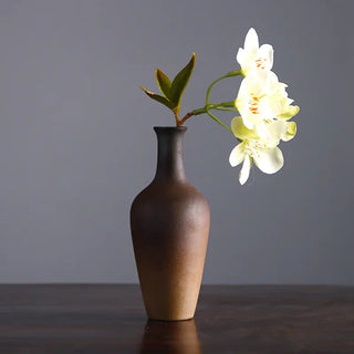 Vintage Ceramic Zen Flower Vase for Home Decor