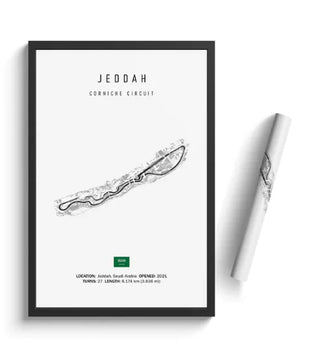 Formula One Racing Track Wall Canvas Painting